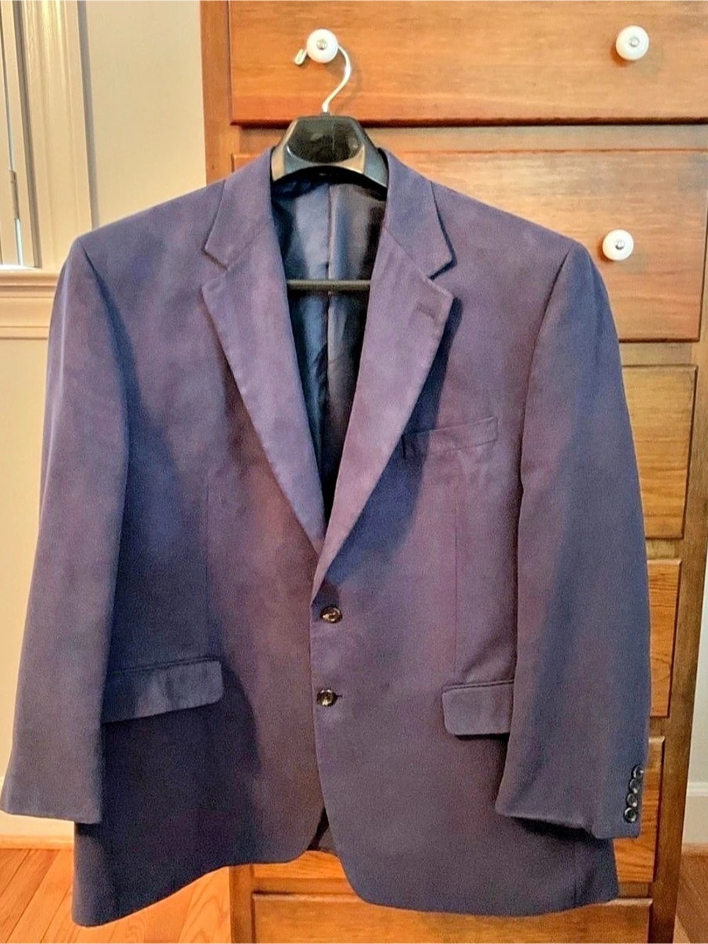 CHAPS Men's Blazer Blue Size 48R Like New
